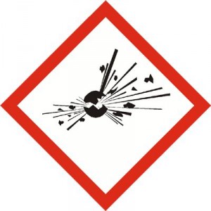 Gefahrensymbol Explosivstoffe