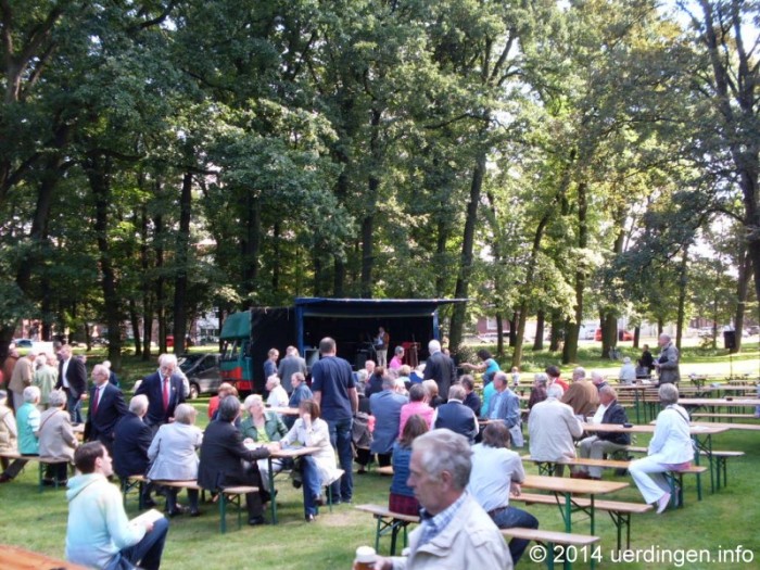 Jubiläumsfest Stadparkerweiterung Bühne